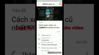 Cách lên lịch xuất bản cho video !!!