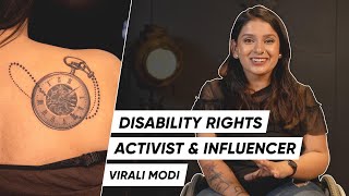 Virali Modi gets inked with a reminder of her reawakening | Disability Rights Activist