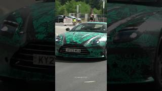 Brand NEW Aston Martin V8 Vantage 2024 driving at the Nürburgring