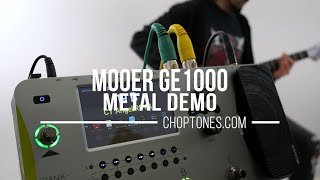 Mooer GE1000 | Metal Demo