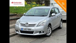 2012 Toyota Verso 2.0 D-4D TR Euro 5 5dr, GJ62OBW - - Premier Car Sales Ltd, Preston