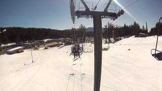 Snowboarding at Mt. Hood Meadows for Ski to Defeat ALS