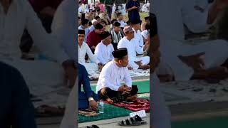 Gema Takbir dan Salat Idul Fitri di Lapangan Blang Padang #shorts