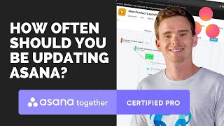 How often should you be updating Asana?