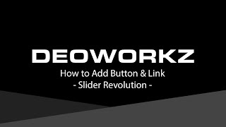 How to Add Button & Link - Slider Revolution