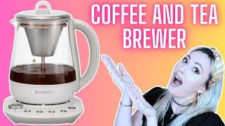 Multi-function Electric Steam Brewer for Tea and Coffee Review BUYDEEM K156