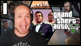 ŁYSY GRA - GTA 5 (Grand Theft Auto V) #1 No to (hehe) jedziemy!