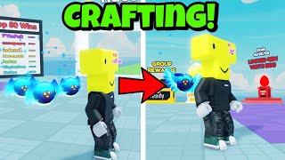 CRAFTING A SHINY 1 MILLION PET IN RACE CLICKER!! (Roblox)