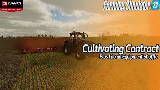 CULTIVATING CONTRACT GETS STARTED | Estancia Sao Carlos | Farming Simulator 22 | LS22