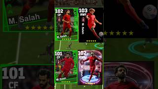 افضل خمس نسخ لي محمد صلاح في ايفتبول 2024 #efootball #اللعيب #pes #pesmobile #بيس_موبايل #بيس