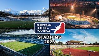 European League of Football Stadiums 2023