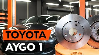 toyota aygo 2018 front disc turning