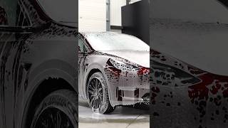 Snow Foam Pre-wash ASMR Tesla Model Y