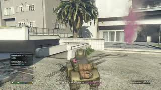 Gta5 online mini tank sneak attack