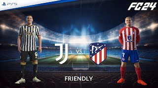 Juventus - Atletico Madrid ⚽️ Amichevole Precampionato ft. Khéphren Thuram, Douglas Luiz | FC 24