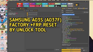 SAMSUNG A03S FACTORY +FRP RESET BY UNLOCK TOOL ।। SAMSUNG  A037F PATTERN + FRP RESET BY UNLOCK TOOL.