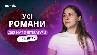 Усі романи для НМТ з літератури