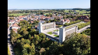 Das Pennsylvania Memorial für die American Expeditionary Forces in Varennes-en-Argonne / Frankreich