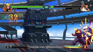 KOF XIII Global Match Ryo 100% Midscreen TOD HD Combo 2 (5 Stocks)