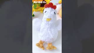 Ranhong laying chicken series cloth doll pendant keychain