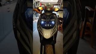 Indicator Flasher with LED bulb on Aprilia SR160