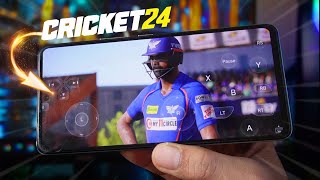 Trying Cricket 24 On Mobile - India Vs England | cricket 24 career mode | Better Xcloud Emulator