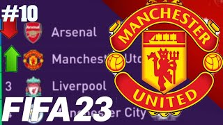 WIN = GO TOP OF PREMIER LEAGUE!! - FIFA 23 Manchester United Career Mode EP10