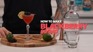 Blackberry Cosmopolitan Cocktail Recipe | Step-by-Step Guide