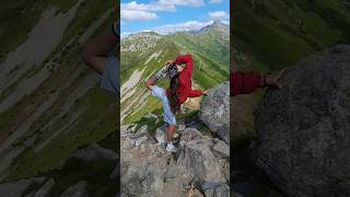 gymnastics in the mountains⛰️🌍 #extremesport #sport #спортивныедети #poland #gimnastik #2023 #рек