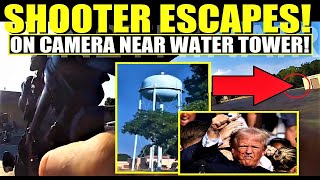 🤯BREAKING! Trump RALLY Shooting Suspect ESCAPES by WATER TOWER!