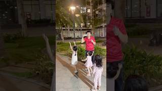 Chơi trò thổi bong bóng xà phòng! | Minh Minh Family #shorts #viral  #trending