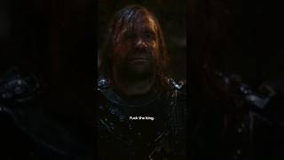 The Hound has spoken. #thehound #gameofthrones #bestlines #blackwater #besttvseries #battles