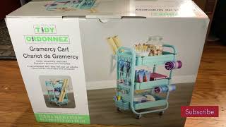 GRAMERCY CART / MICHAEL CRAFT CART / UNBOXING CRAFT CART /CRAFT CART REVIEW/ CRAFT STORAGE