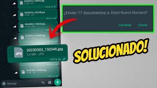 Enviar VARIOS ARCHIVOS como DOCUMENTO por WHATSAPP al mismo TIEMPO