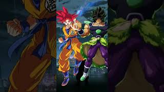 who is strongest goku vs broly #dbz #dbs