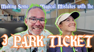 Making some Magic Kingdom Mistakes - and Having Fun While I  Mess Things Up!!!!