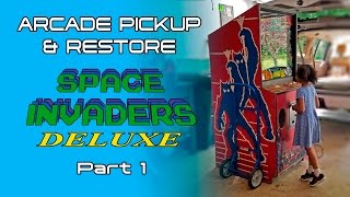 Space Invaders Deluxe - Part 1: Arcade Pickup & Restore