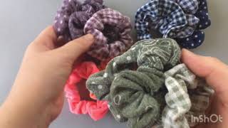 TUTTI I MIEI SCRUNCHIES \\ELASTICI PER CAPELLI