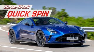 2025 Aston Martin Vantage | MotorWeek Quick Spin