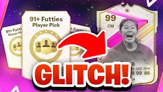 I OPENED THE GLITCH 99+ ICON PLAYER PICK!!