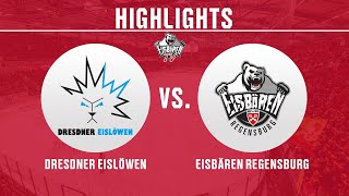 Highlights - 30.08.2024 - Dresdner Eislöwen - Eisbären Regensburg