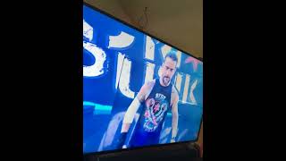 Cm punk entrance on 9/7/24 raw￼