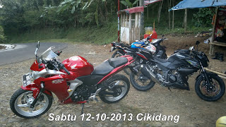 MOTOR TOURING ADVENTURE SAWARNA - CIKASO -UJUNG GENTENG CBR 250R - NINJA Z 250 : SAWARNA - INDONESIA