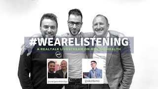 #WEARELISTENING: Neil & Jonny join SK Shlomo for a #mentalhealth real talk