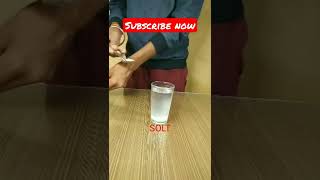 Science Water Experiment Magic Trick#shorts