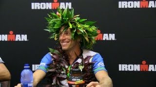 Watch the 2012 Ironman World Championships Pro Mens Press Conference