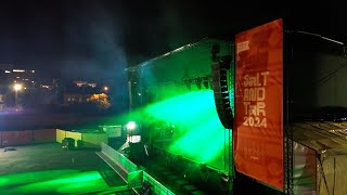 The Best Salt And Tar Stage Lights Extravaganza Ever - Lumen Productions Filmed by EFP Drone Footage