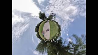 Hyperlapse Along Reflecting Pool to Lincoln Memorial