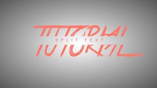 SV tutorial: Split typography Mask tutorial