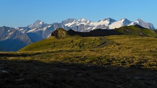 Films w/o Words:  Vol. #7;  Walking Across the Alps.